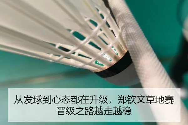 从发球到心态都在升级，郑钦文草地赛晋级之路越走越稳